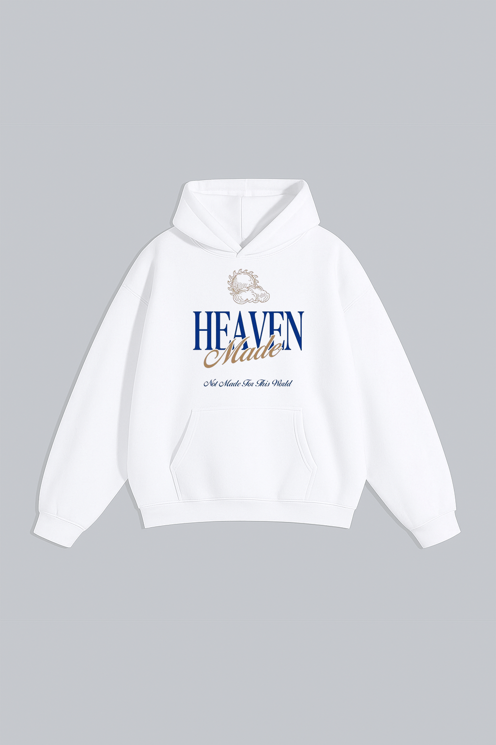 Heavan made Unisex Oversized Hoodie