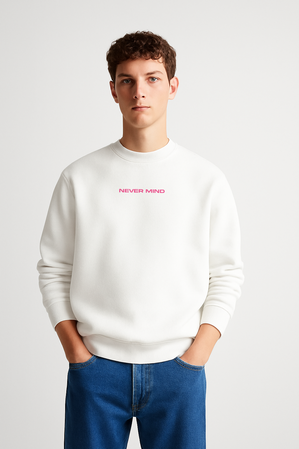 Never OG Unisex Oversized Sweatshirt