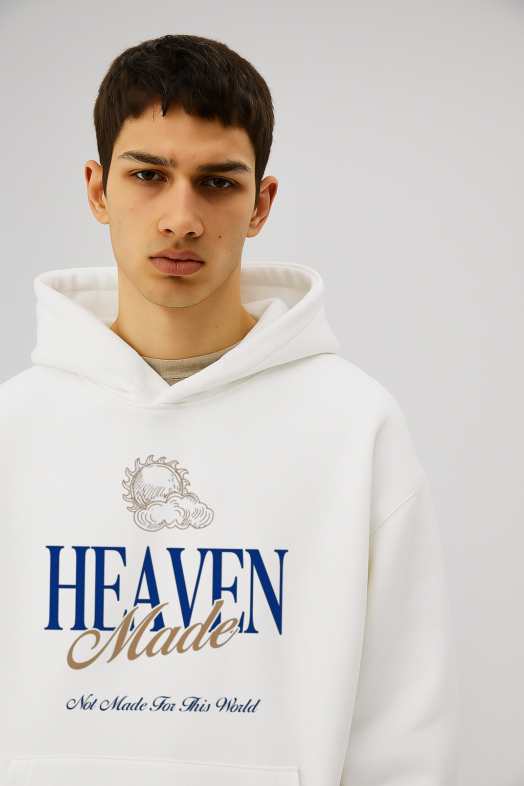 Heavan made Unisex Oversized Hoodie
