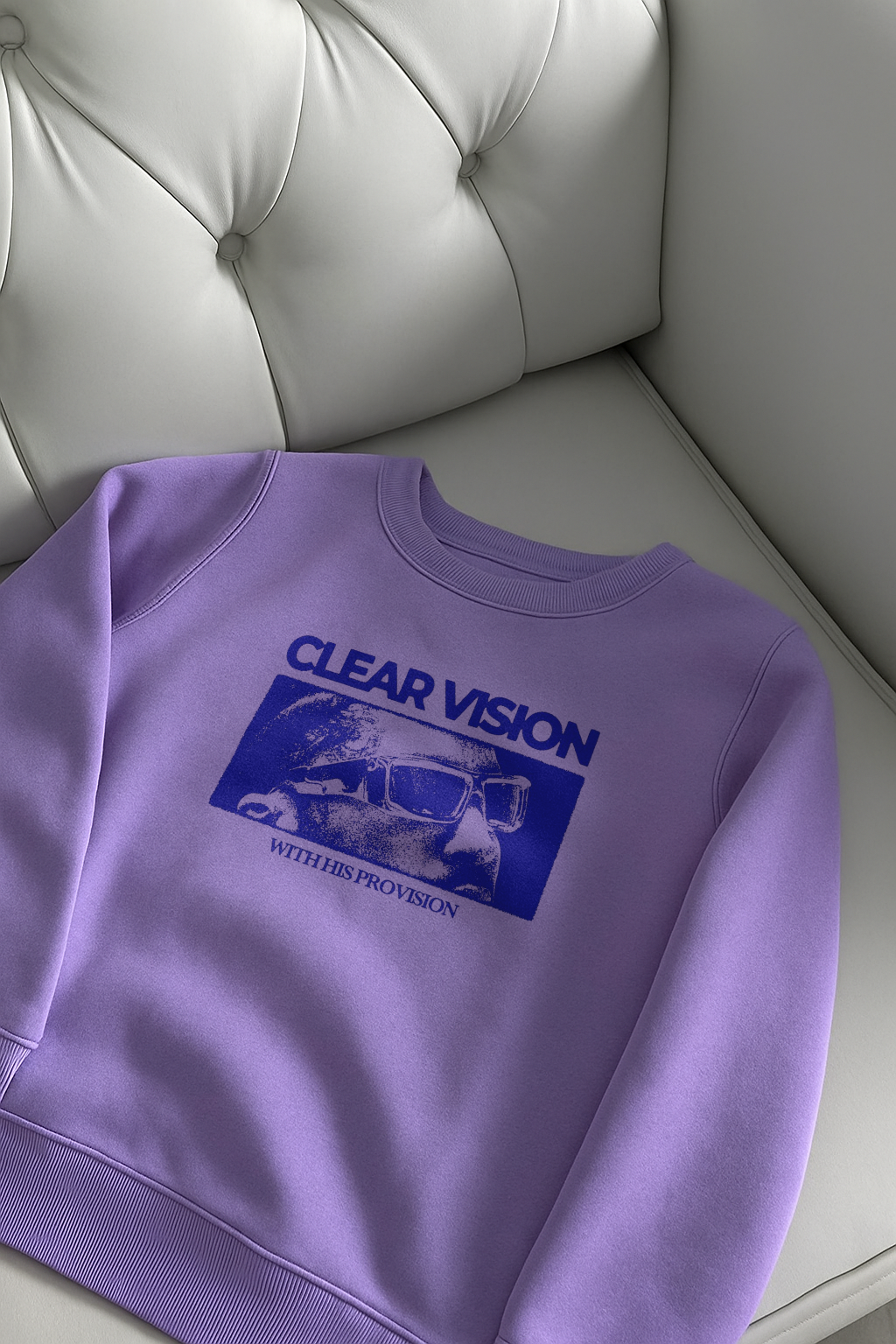 Clear vision Unisex Oversized Sweatshirt
