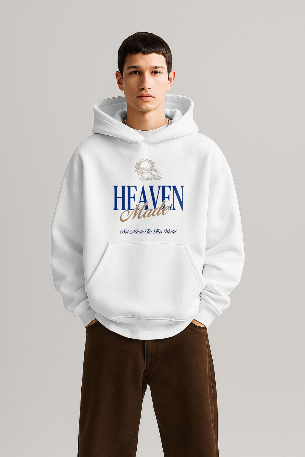 Heavan made Unisex Oversized Hoodie