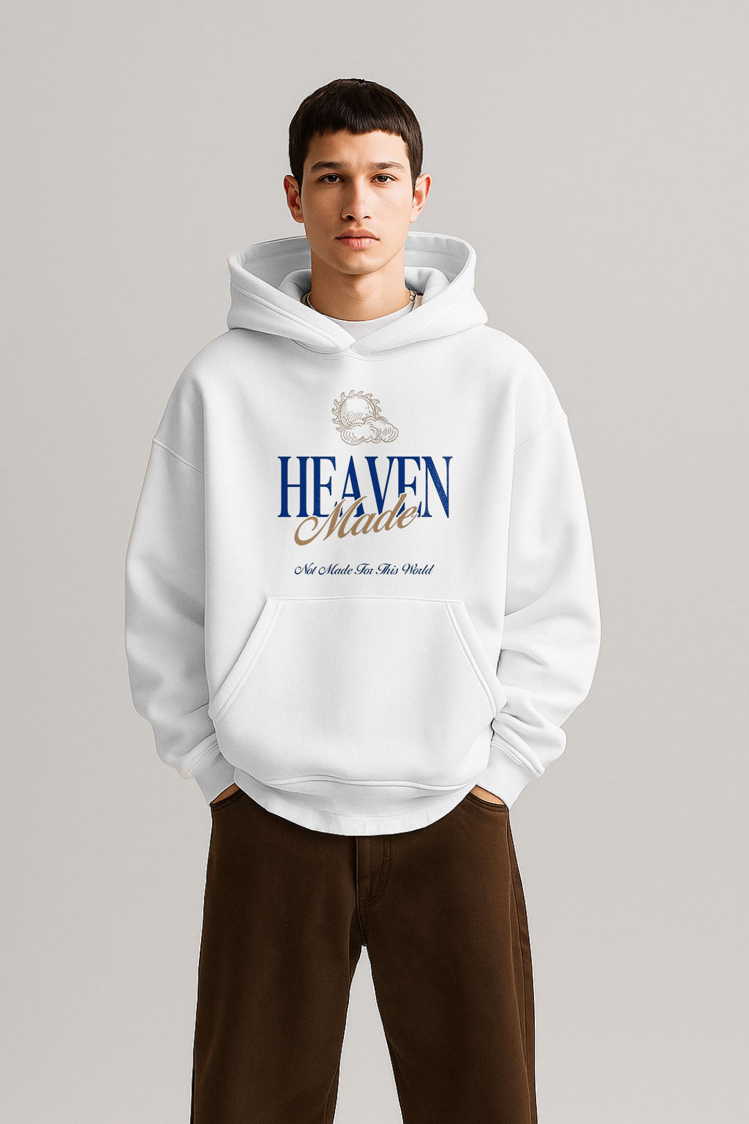Heavan made Unisex Oversized Hoodie