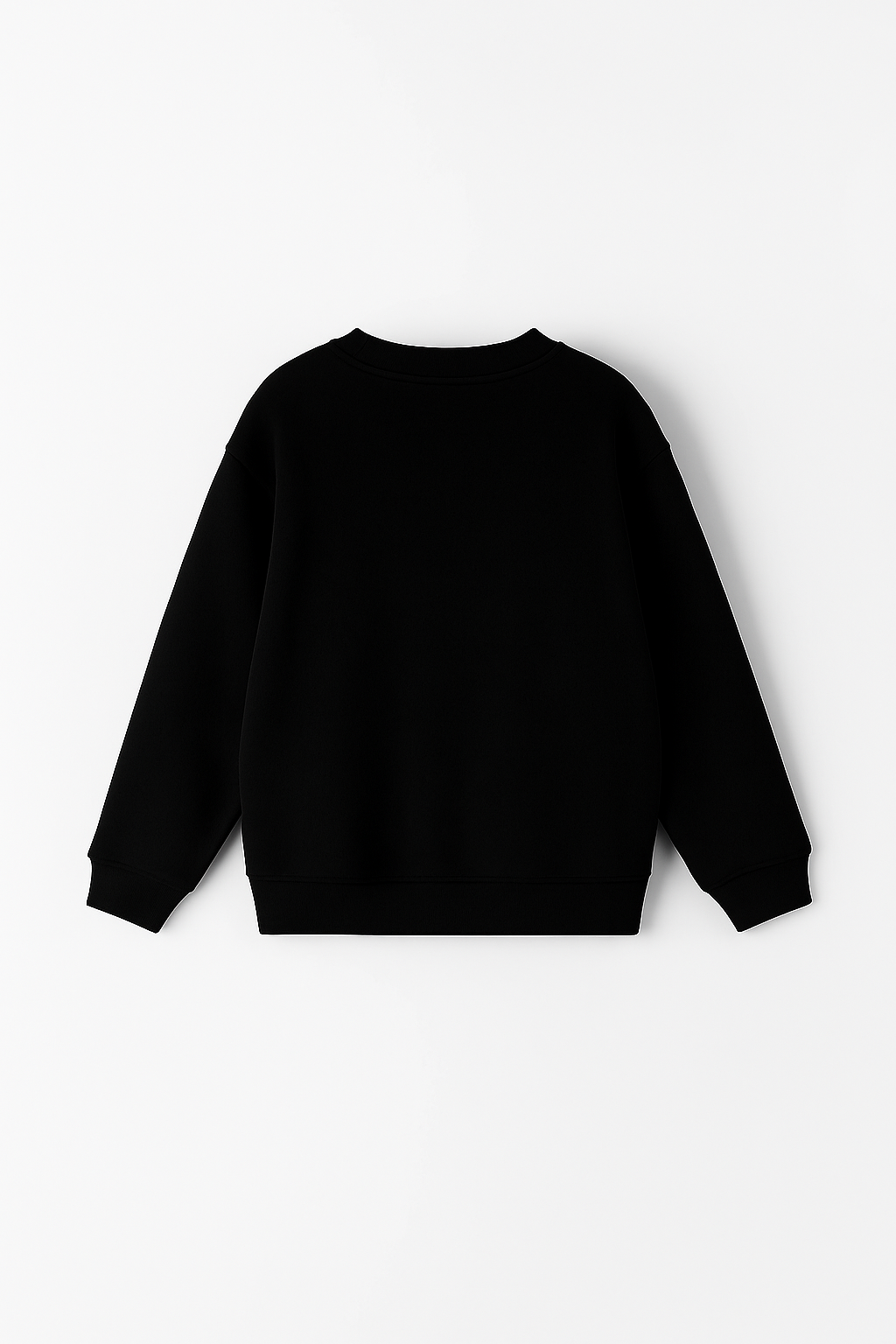 BLACK CUTE DESIGN SWEATSHIRT