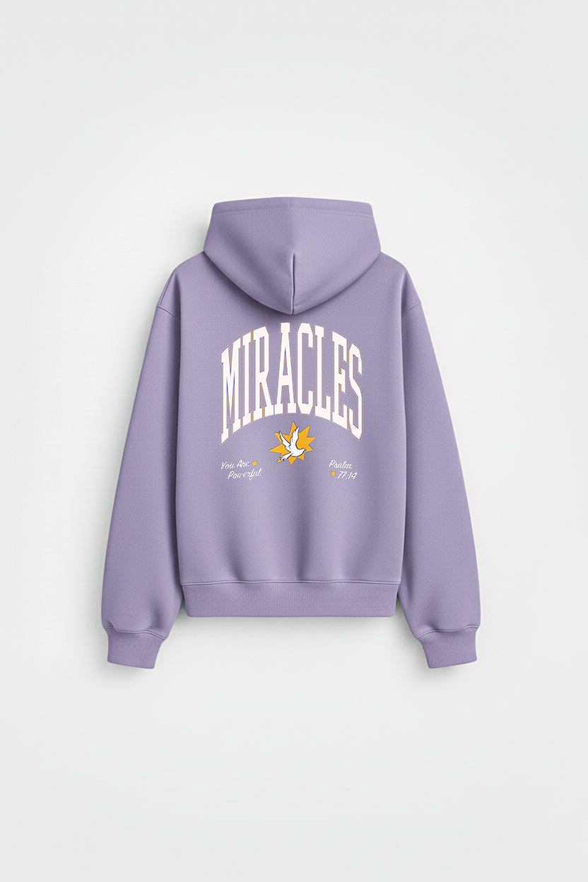 Miracles Unisex Oversized Hoodie