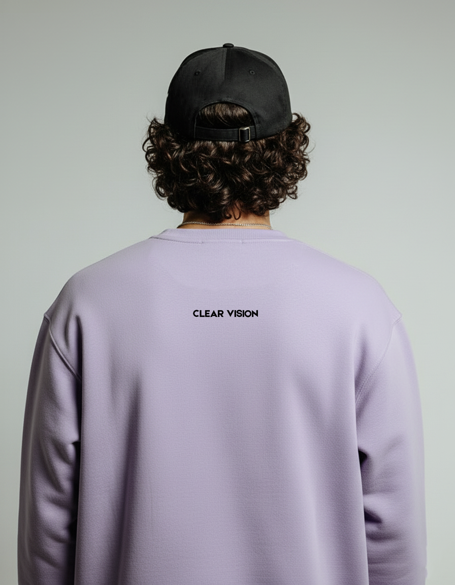 Clear vision Unisex Oversized Sweatshirt