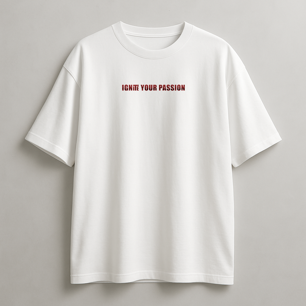 Passion Unisex Terry Oversized Tee