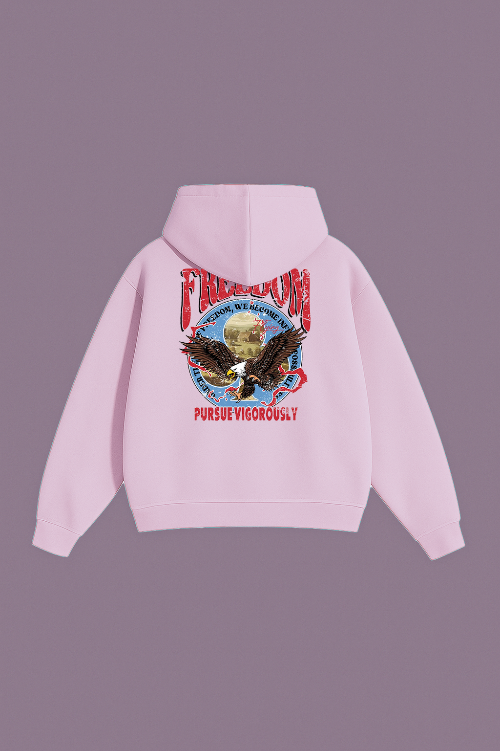 Freedom Unisex Oversized Hoodie
