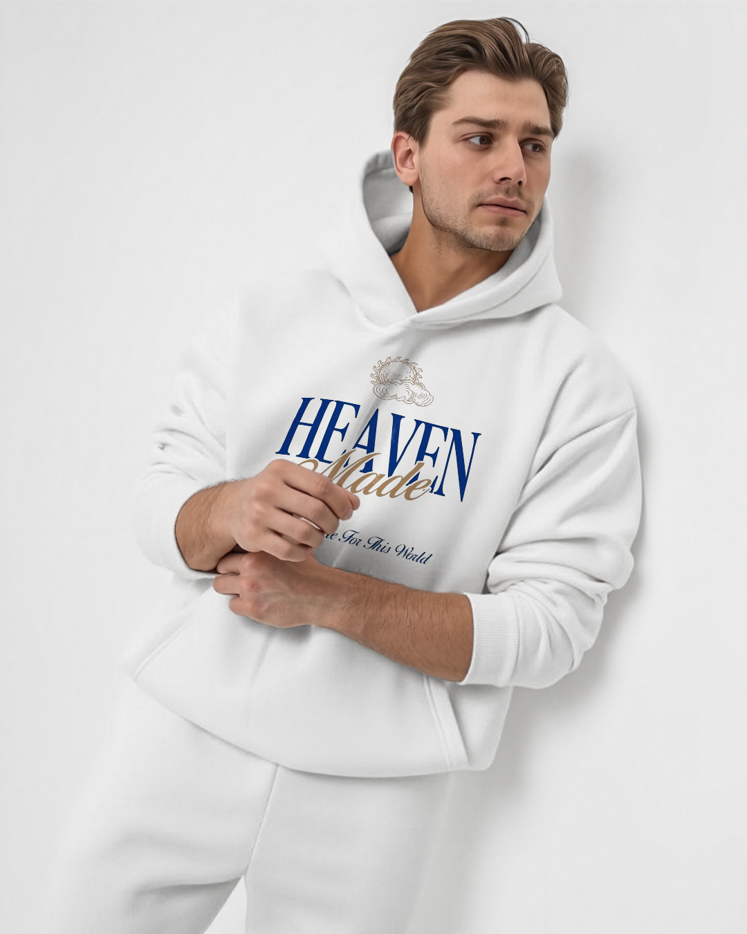 Heavan made Unisex Oversized Hoodie
