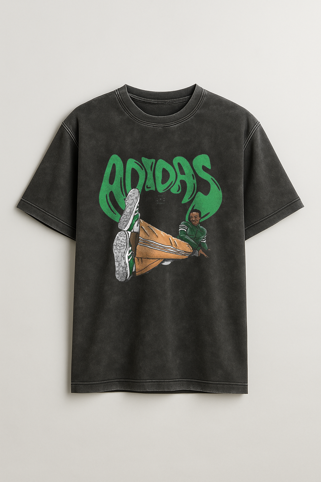 Adidas Acid Wash Oversized Tee